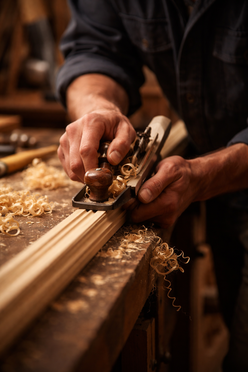 Karhu Construction craftsman at work